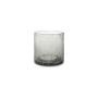 Glass 22cl grey Crackle
