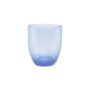 Glass 25cl light blue Crackle