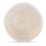 Teller flach 33,0cm gold Glister