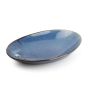 Diep bord 30x21xH3,7/5,5cm blue Nova