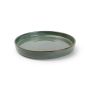 Teller flach 20xH2,5cm green Munduk