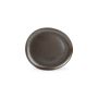 Plate 25x23cm black Ceres
