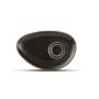 Saucer 20x13cm black Ceres