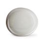 Teller flach 25x23cm grey Ceres