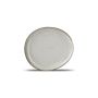 Teller flach 21x18,5cm grey Ceres