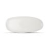 Teller flach 34x14,5cm white Ceres