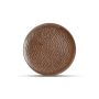 Assiette plate 15,5cm martelé copper Brass