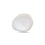 Teller flach 21x18cm pure pearl Icon