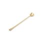Longdrinklepel matte gold Revive - set/6