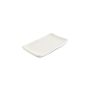 Serving dish 23x14,5xH2,5cm chalk white Calca