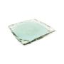 Plat à servir 34x34xH3cm green Ecovitra