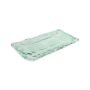 Plat à servir 49x24xH2cm green Ecovitra