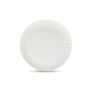 Assiette plate 25cm white Bloom