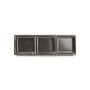 Plat à servir 24x8cm black Ceres