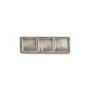Plat à servir 24x8cm grey Ceres