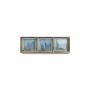 Plat à servir 24x8cm blue Nova