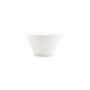 Bowl 21,5xH11cm conical white Line