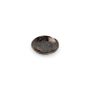 Teller flach 9cm gold flaked Nobile
