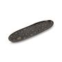 Servierschale 33,5x9cm gold flaked Nobile