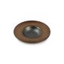 Diep bord 20/10xH4,5cm golden Ostra