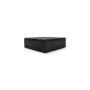 Serveerbord 16x16xH5cm black Roche