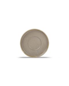 Schotel 14xH1,5cm voor kop 20cl en beker 35cl brown Structo