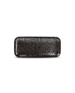 Plat à servir 22x10cm black Oxido