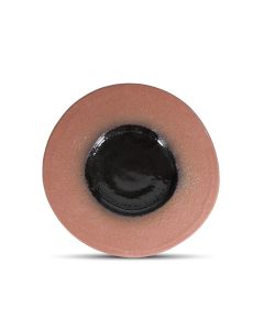 Plate 31/16cm wide rim ash Ferro