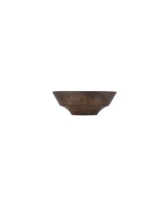 Bowl 18xH6,5cm gold Cone
