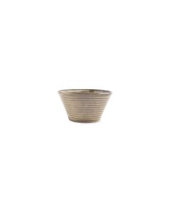 Schüssel 15xH8cm konisch grey Line