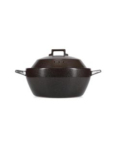 Ovenschaal 34,5x26xH19cm black Obun