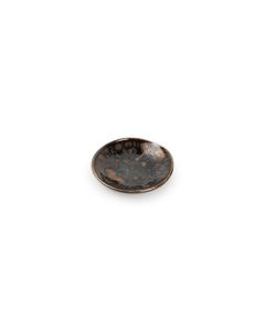 Teller flach 9cm gold flaked Nobile