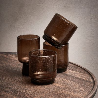 Glas 38cl brown Kolon