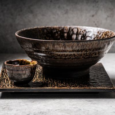 Bowl 6xH4cm autumn Umi