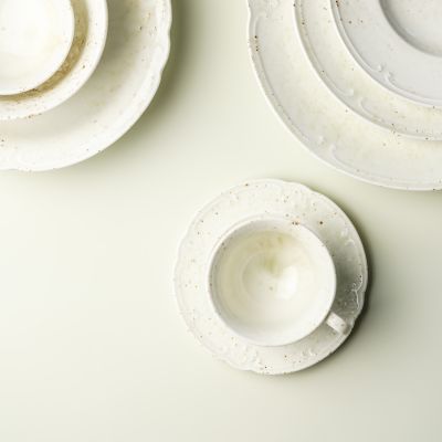 Soucoupe à moka 13cm beige Seance