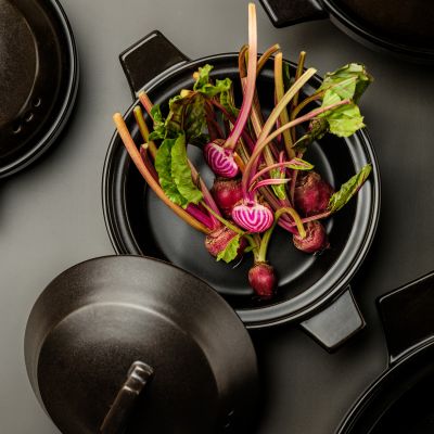 Ofenschale 25,5x19xH11cm black Obun