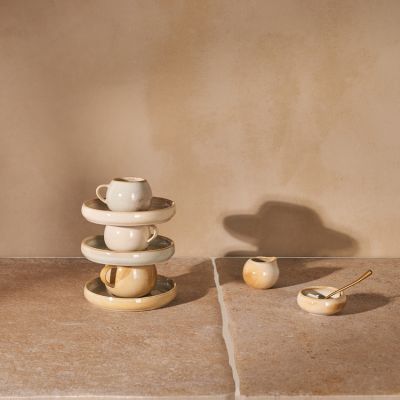 Schotel 13,5cm universeel pearl Aroma
