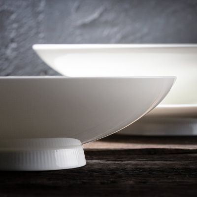 Diep bord 26xH7cm white Lina
