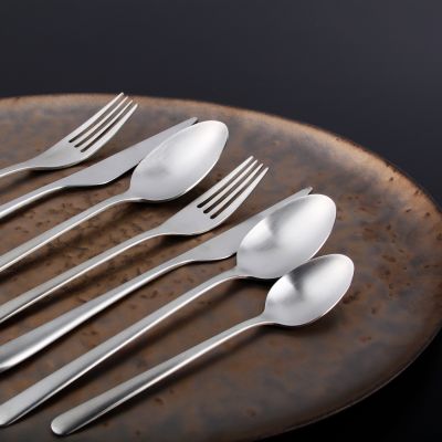 Besteckset Dessert 12-teilig matt Rado