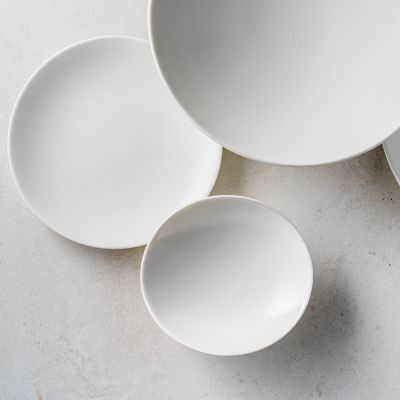 Plat bord 15cm white Contour