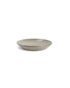Diep bord 24,5xH4cm grey Ceres