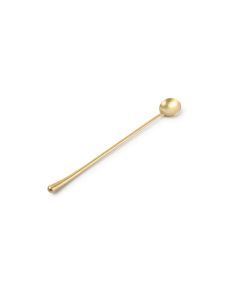 Cuillère longdrink matte gold Revive - set/6