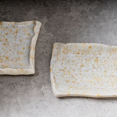 Servierschale 43,5x11cm sand Umi