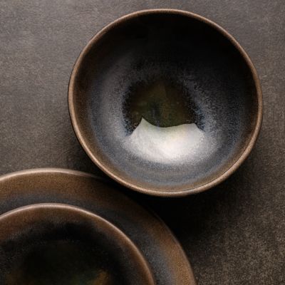 Bol 18xH6,5cm gold Cone