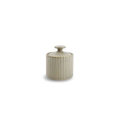Zuckerdose 6,5xH7,5cm sage green Aurora