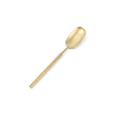Tafellepel matte gold Helix - set/6