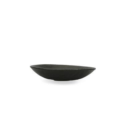 Bowl 24,5xH5cm black Livelli