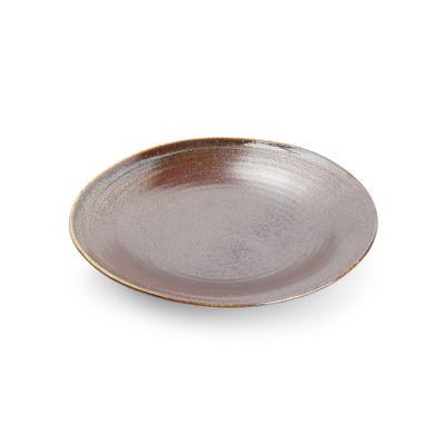 Assiette creuse 23xH4,5cm bronze Celest