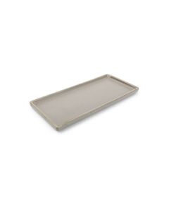 Serveerschaal 22x10xH1,5cm brown Structo