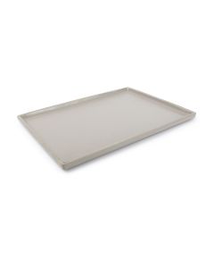 Plat à servir 28,5x20xH1,5cm brown Structo